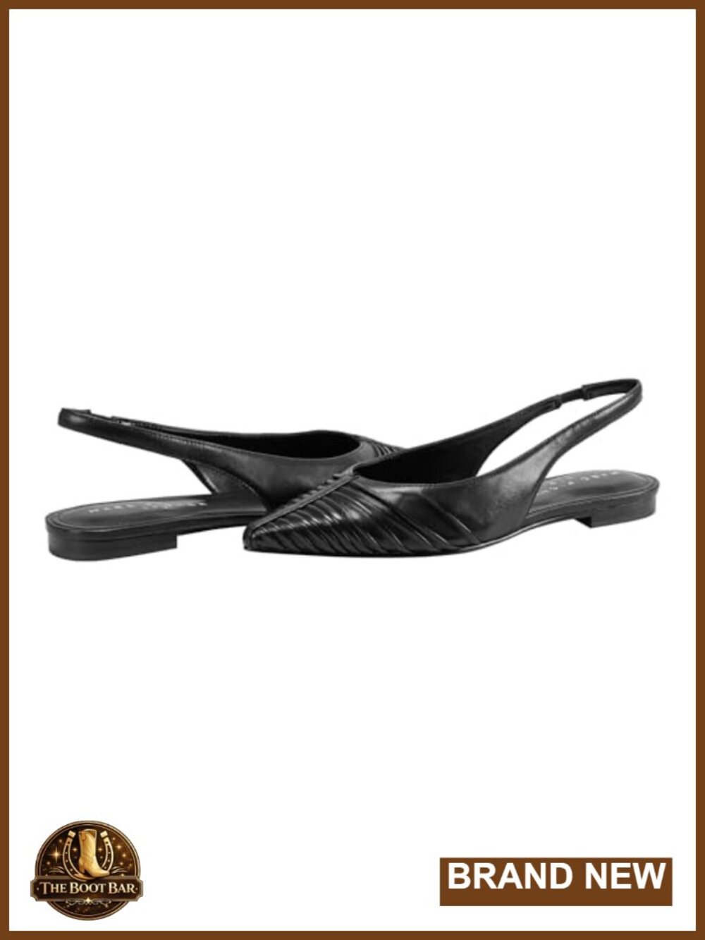 Marc Fisher LTD Women's Pointed Toe Slingback Ballet Flats Leather - Picture 6 of 6